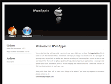 Tablet Screenshot of ipwnapple.com